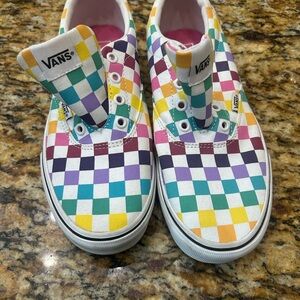 Vans Checkered Sneakers - Multicolor